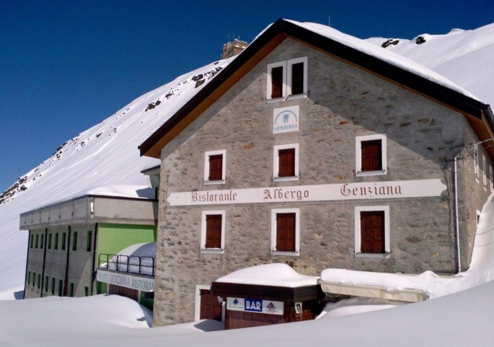 Hotel Genziana Passo Stelvio Bagian luar foto